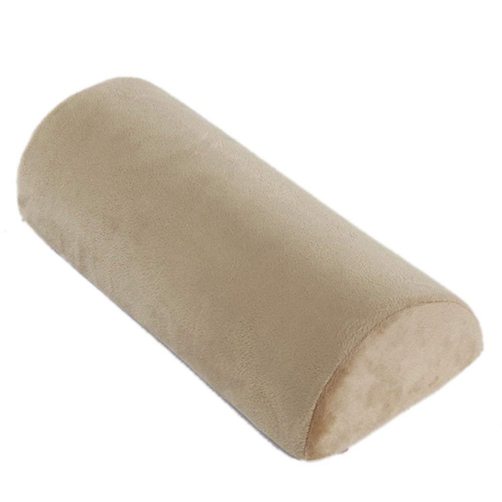 Footrest Under Desk Resilient Comfort Foam-Premium Velvet Foot Rest Kushion-Stress Reliever Support Cushion Improve Posture for Office Home