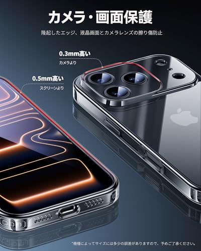 NIMASO iPhone 17 Pro Max 用 ケース クリア NSC25F1639 の商品画像 3
