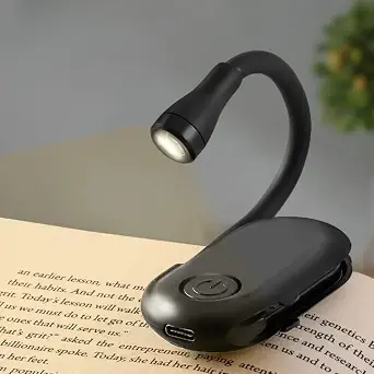 Gesto Store Gesto Rechargeable Book Reading Light with Clip - Image 1