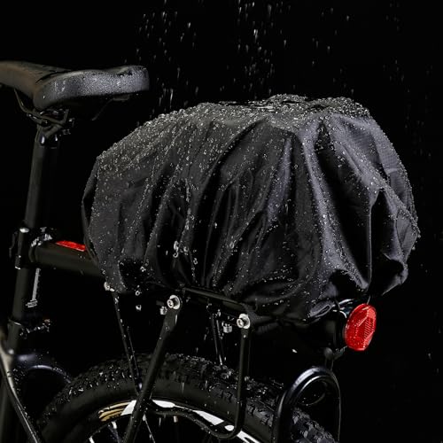 WILD MAN 4L Bike Seat Bag Waterproof Hard Shell Bike Saddlebags for Electric Bicycle Touring Sport Messenger Bag Storage Accessories(GD5,Black) by WILD MAN - Image 5