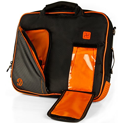 Durable Protective Pindar Messenger Bag (Tangelo) For Samsung Ativ Books And Chromebooks 11 To 13.3 Inch Laptops #TOP4