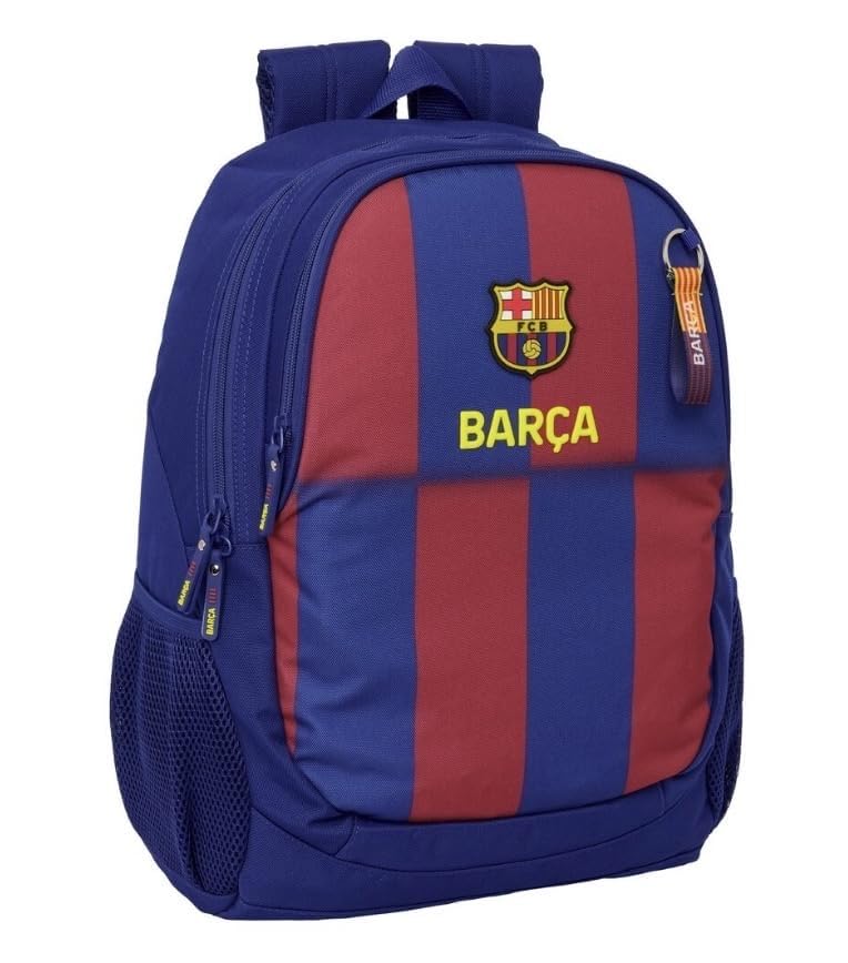 JYC CREATIVE Barcelona Mochila del Equipo de Fútbol, Equipación Fútbol Barsa, Diseño Convertible en Bolso, para Regalo, Partidos y Celebraciones, Model 6, 42cm