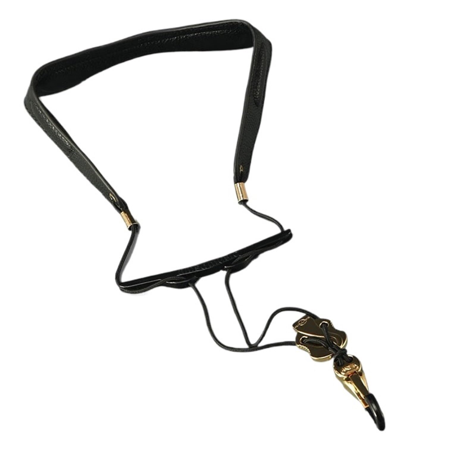 Professionisti accessori per sassofono Tracolla Per Sassofono Tracolla Per Sassofono Contralto Tracolla In Pelle Di Daino Lanyard Tracolla Per Sassofono Tenore Nero