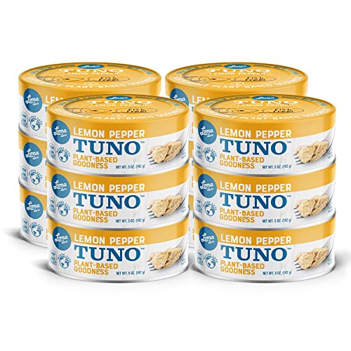 Loma Linda Tuno - Plant-Based (Lemon Pepper, 12 Pack)