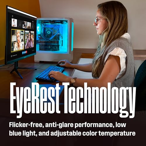 Image of Westinghouse 22 Inch Computer Monitor, 1080P FHD IPS Frameless Gaming Monitor,100Hz, 1ms, Built-in Speakers, Eye Care, Adaptive Sync Support (FreeSync Compatible), HDR, VESA, HDMI & VGA w /Gaming Mode