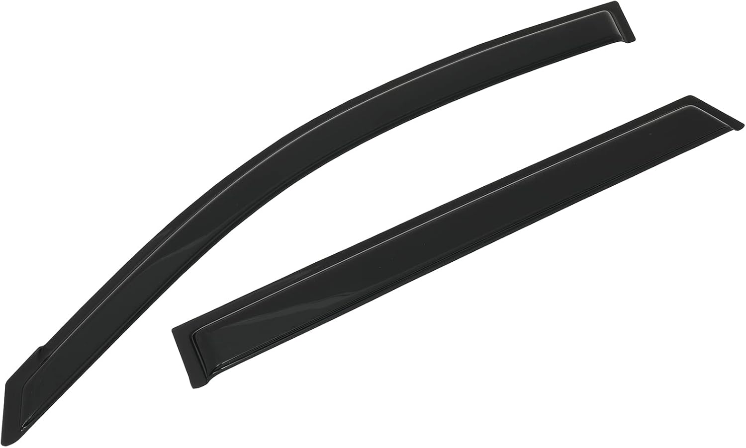 FINDAUTO Side Window Deflector Rain Guards Side Window Deflector 4-Pieces Set for 2006-2012 For Toyota For RAV4 Dark Smoke