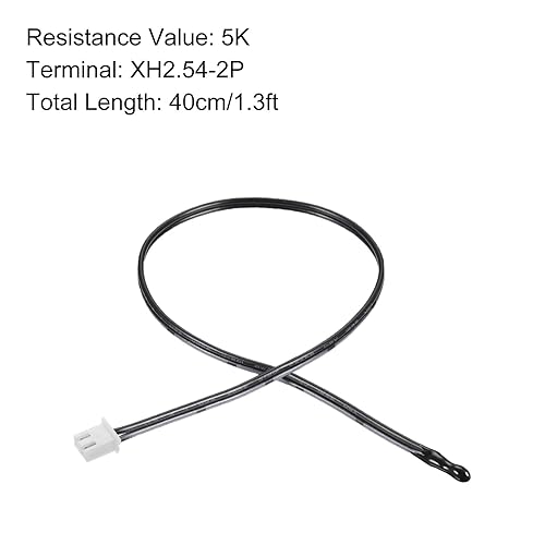 Miniatura 2 de Sonda de termistor NTC 5K 1.3ft impermeable epoxi sensor de temperatura, [para transmisor de temperatura digital] - 5pcs