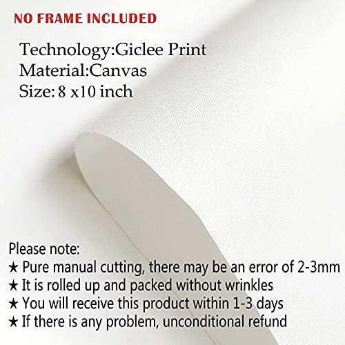 Vlejoy Rainbow Canvas Painting Sunshine Wall Art Print And Cloud Posters Prints For Girls Room Decor Nursery Set Of 3 (8X10Inch ) No Frame, Love Rainbow, 8 X 10 Inch #TOP6