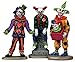 Lemax Spooky Town Evil Sinister Clown Set of 3 #12885