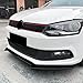 Front Bumper Spoiler Lip Kit for Volkswagen Polo MK5 6R GTI 2010-2014 2012 Black