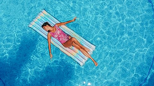 PoolCandy Holographic Deluxe Pool Raft - 74 x 30 - Thumbnail 6