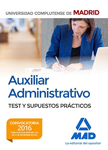 Auxiliar Administrativo de la Universidad Complutense de Madrid: Test