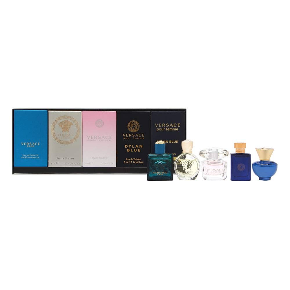 ヴェルサーチ ミニ香水 セート　Versace perfume mini set Amazon.com : Versace Miniatures Collection Fragrance Set for