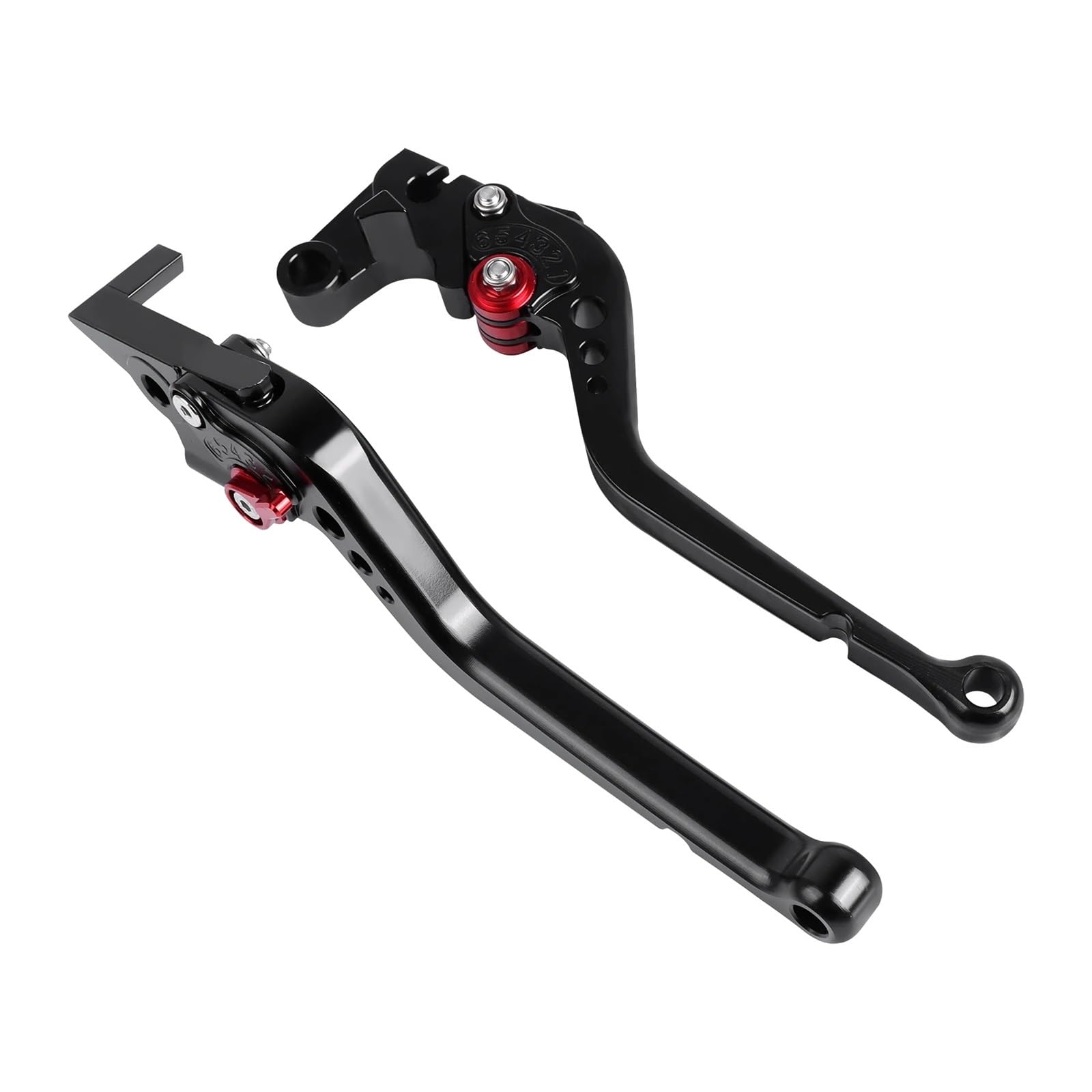 Hguvsjd One Color For Suzuki For Hayabusa For Gsxr1300 1999-2023 Motorcycle Short&Long Brake Clutch Lever Handle Levers Motorcycle Brake Lever(Black Long 99-07)