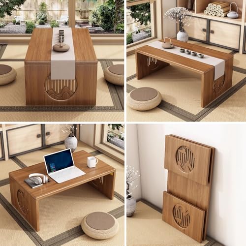 Table de sol pliante pour rompre le désordre des petits appartements - 3