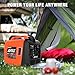 AIVOLT 3300W Petrol Inverter Generator 4 Stroke Portable Generator for Camping, Jobsites - Pure Sine Wave, Ultra Quiet-149cc Engine, 4.2L Fuel Tank