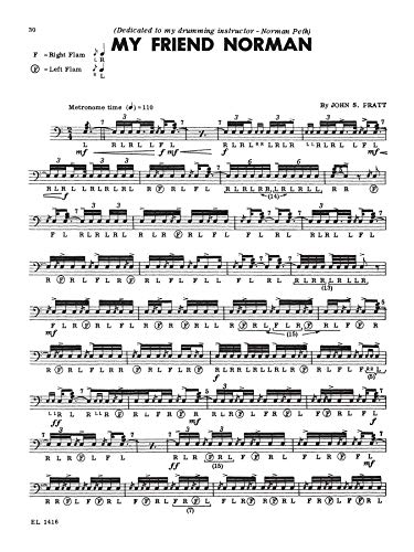 14 Modern Contest Solos: For Snare Drum - Image 5