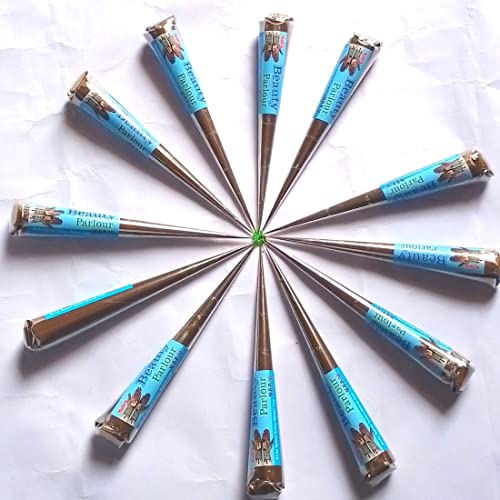 Image of Mahek Beauty Parlour Bridal Special Dulhan Mehndi Cone (Pack Of 12 Piece)
