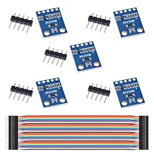 Youmile 5PCS GY-302 Light Intensity Sensor Module BH1750FVI BH1750 3V-5V For Arduino AVR with Dupont Cable 30Pin