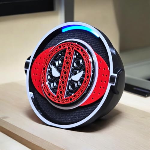 Suporte Alexa Echo POP Heróis - Pikapool, Deadpool, Wolverine, Superman, Homem Aranha, DC, Marvel -