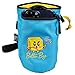 Nips and Randy Chalk Bag Rock Climbing | Bouldering | Butter Bag | Cell Phone Pocket and Adjustable Waist Strap | Cute | Funny | Nips and Randy | Weightlifting | Bodybuilding (Arctic)