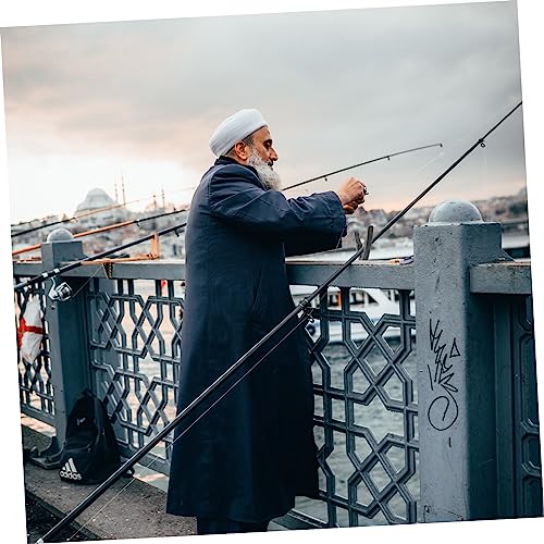 SUPVOX Suporte de vara de pesca com cabeça de vara de pesca para caminhão, suporte de isca, vara de