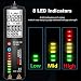 BSIDE Detector de voltaje LCD de 2.4 pulgadas, sin contacto, probador de...