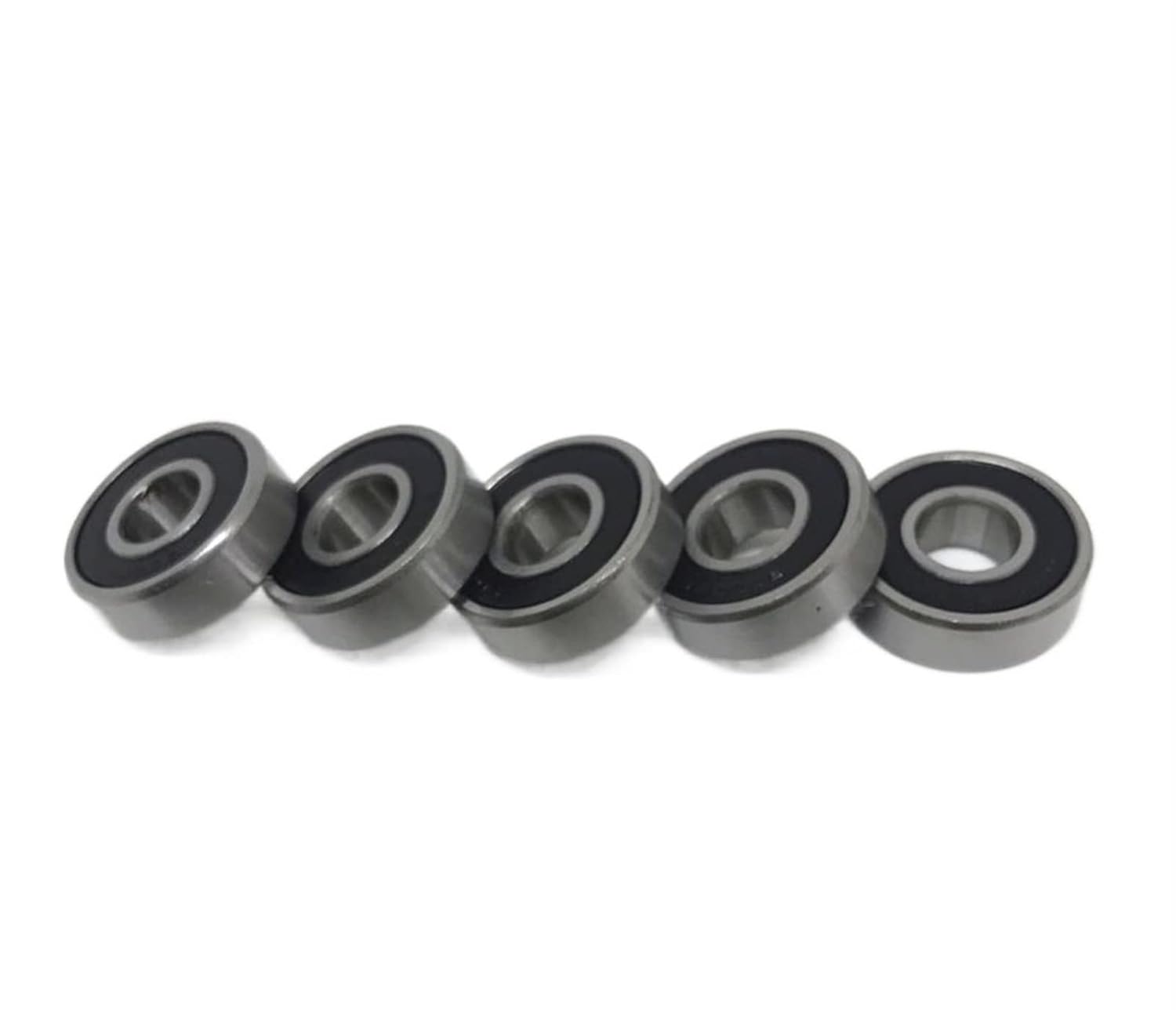 Miniature Double Sided Sealed Bearings 2pcs 6009-2RS 45x75x16mm Deep Groove Ball Bearing