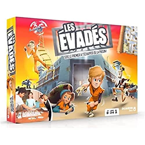 Dujardin - Les Evadés - Jeu De Société - Sois Le Premier à T'échapper De La Prison - Jeu De Stratégie Adapté Aux Enfants - De 2 à 4 Joueurs - A partir de 8 Ans 41330 Multicolore