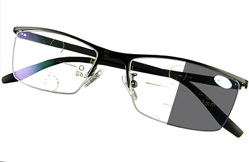 Miniatura 7 de Circleperson Transition gafas de lectura progresivas fotocromáticas para hombres y mujeres, bificales sin línea
