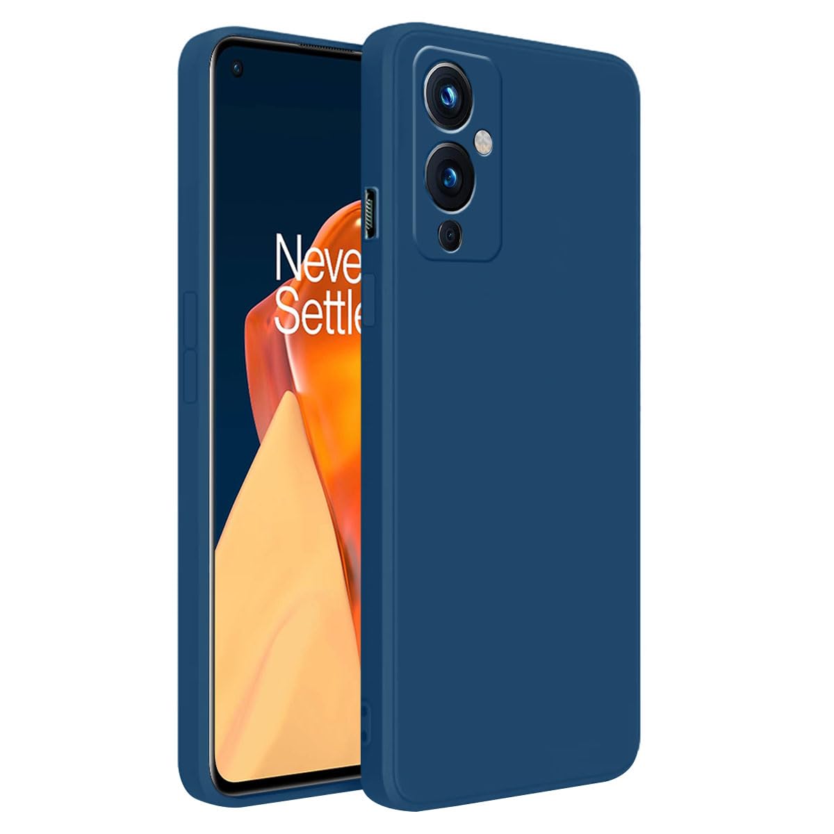 LIRAMARK Silicone Soft Back Cover Case for OnePlus 9 5G / 1+9 5G (Silicone Blue) (B0BL1D58TK) Amazon Price History, Amazon Price Tracker