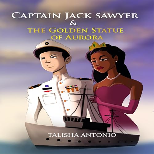 『Captain Jack Sawyer and the Golden Statue of Aurora』のカバーアート