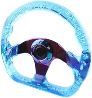 Qatsh Acrylic Steering Wheel - Blue