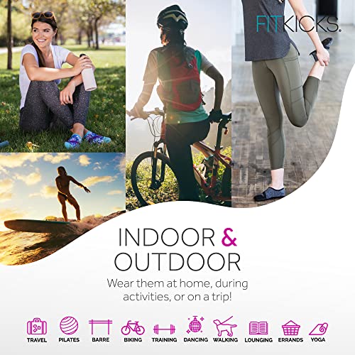 Image of FITKICKS Original Women's Foldable Active Lifestyle Minimalist Footwear Barefoot Yoga Sporty Water Shoes