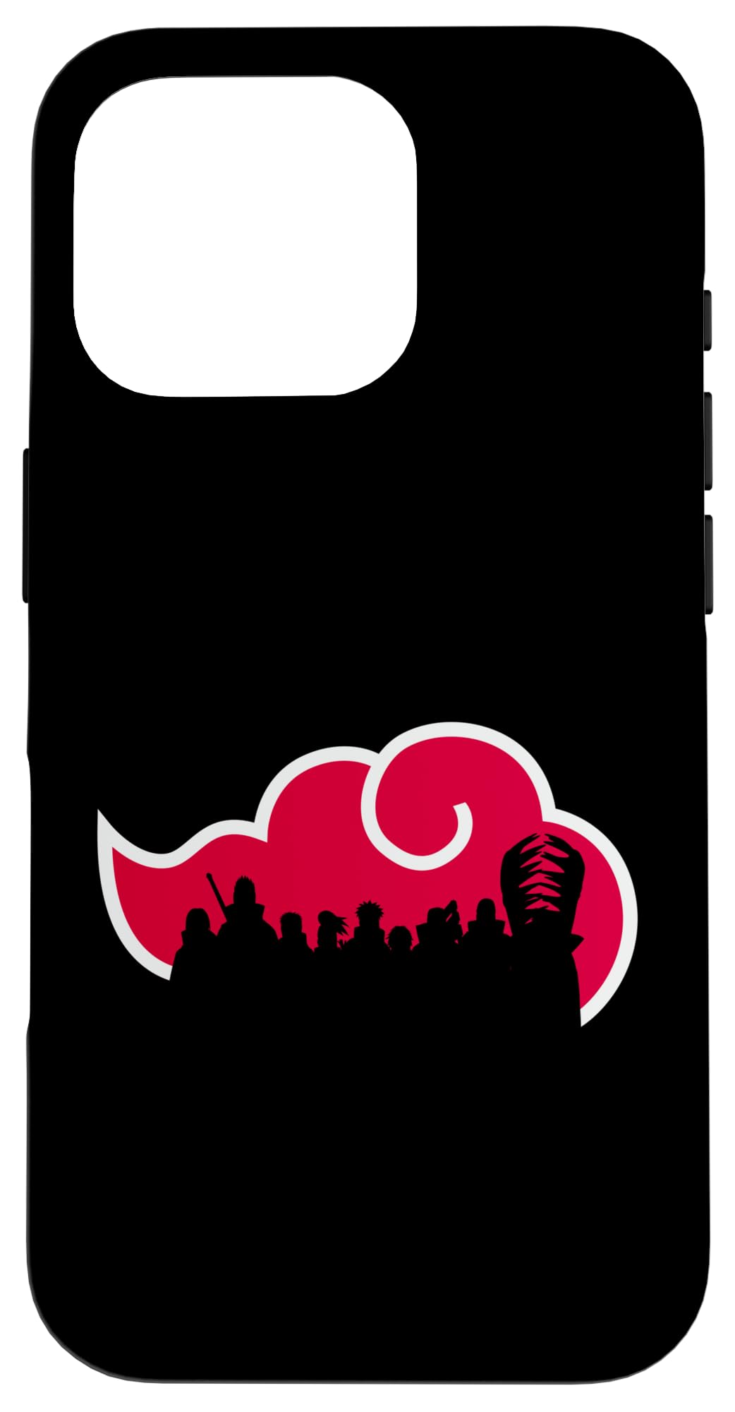 Amazon.com: Naruto Shippuden Akatsuki Silhouette Anime Case
