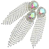 Accessoire décoratif orné de breloques scintillantes, notre bijou en alliage brille plus que les écussons brodés. épaulettes à pompons en alliage très tendance