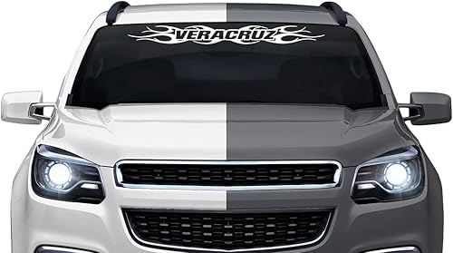 Miniatura 4 de Sticky Creations Veracruz - Calcomanía para parabrisas de MX México, con gráficos de vinilo para ventana trasera de coche, camión, SUV, vehículo,