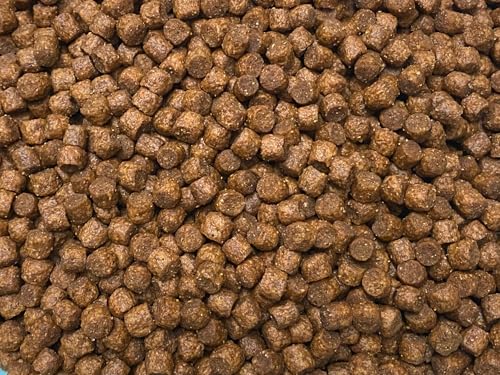 AQUATICBLENDEDFOODS Large Floating PELLETS 6.5 with Krill & SPIRULINA for Koi,Oscar,Pond Fish,Cichlids,A15 (2oz)