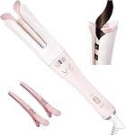 VAV Automatic Rotating Curling Iron with 392℉,Auto Hair Roller for Beginners,1.25’’ Large Barrel Hair Curler for Long-Lasting Curls, Tangle-Free Styling Tool