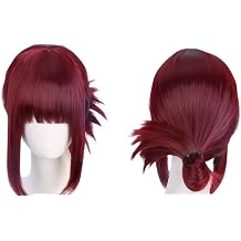 Smoking Behind the Supermarket Yamada Costume Wigs Cosplay Wig Red, One Size