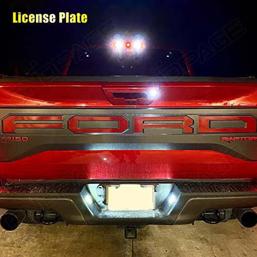 Kit de luces LED interior 13 piezas para Ford F-150 miniatura 6