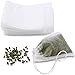 Pochon Tissu Sacs filtrants naturels de thé naturels 5x7 / 6x8 / 7x9cm for le thé en feuilles en vrac café de café 100pcs sac à thé jetable vides sacs à thé avec cordon de serrage Sachet Organza
