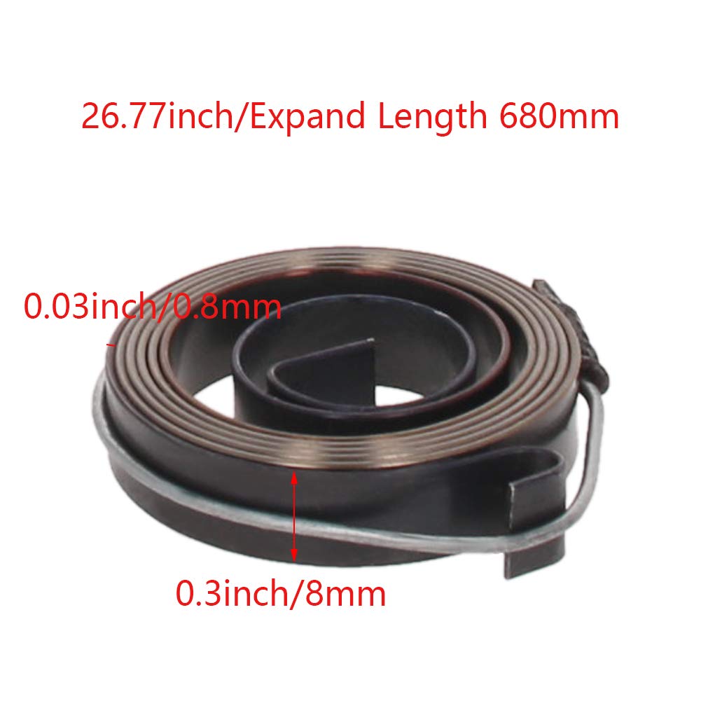 2Pcs Stationary Drill Presses, Drill Press Return Spring, Quill Spring Feed Return, Coil Spring Assembly 26.77