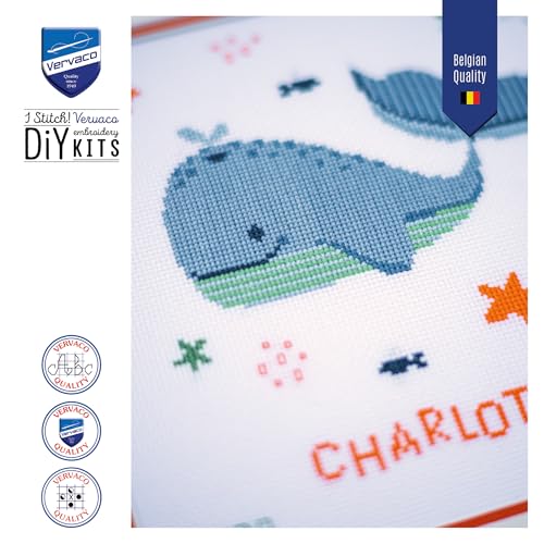 Point de croix compté kit DIY tableau complet broderie loisir créatif maison