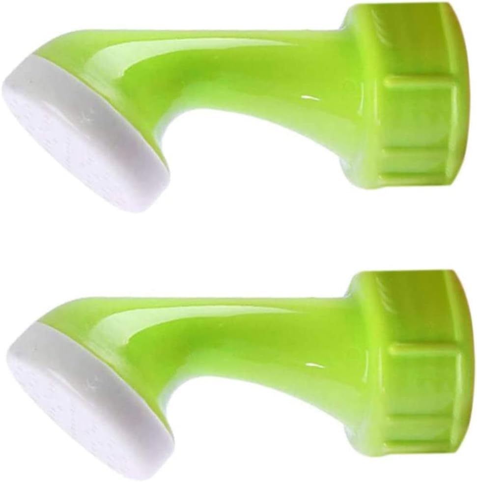 2 Pcs Green Watering Attachment for Bottles Sprinkler Head for Watering Can Garden Bottle Attachment PVC Nozzle Sprinkler Head - Image 3