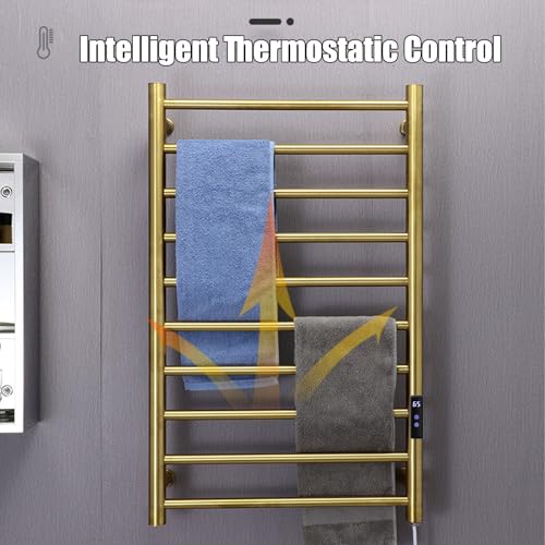 Porte-serviettes en acier inoxydable durable au design mural moderne