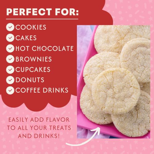 Image of Sweets Indeed Sprinkles, Edible Sprinkle Sugar Mix, Perfect for Cake Decorations, Baking, Ice Cream, Cookies, Cupcake Topper (Vanilla)
