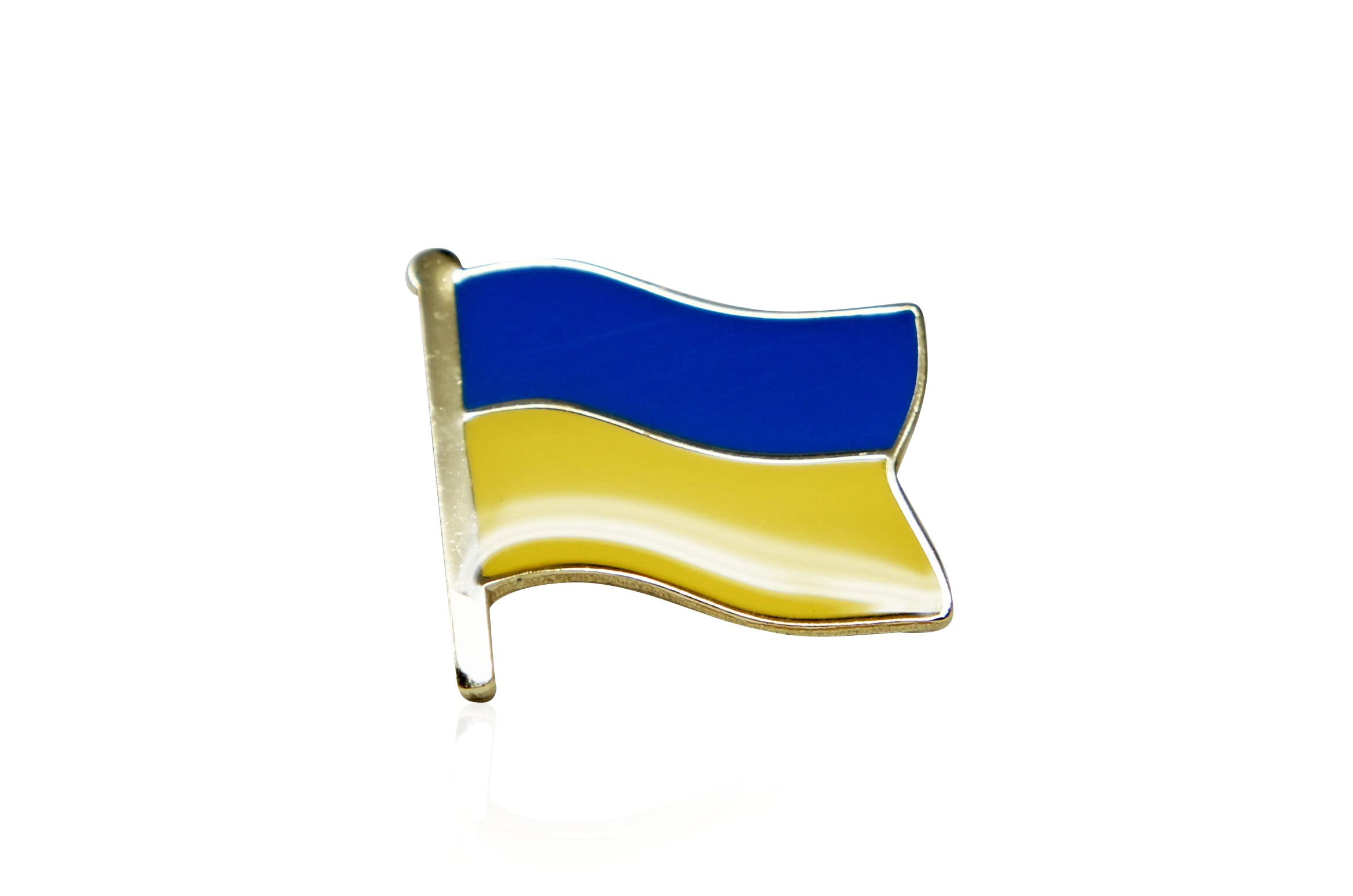 International, UKRAINE Flag - Original Artwork, Expertly Designed PIN - .75