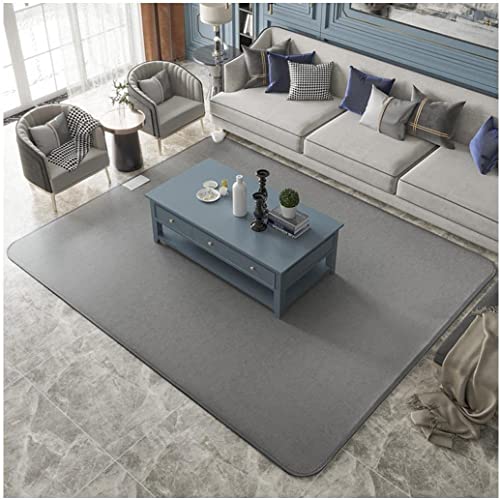 Tapis chauffant carbone avec thermostat réglable et minuterie de sécurité