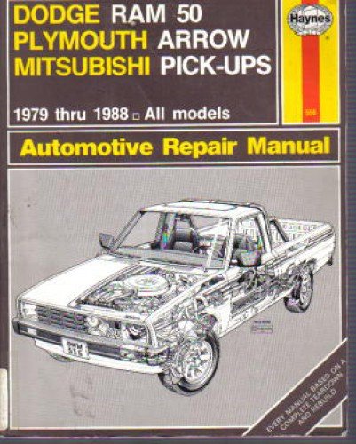 UH556 Haynes Dodge Ram 50 Plymouth Arrow Mitsubishi Pick-Ups 1979 Used UH556 Haynes Dodge Ram 50 Plymouth Arrow Mitsubishi Pick-Ups 1979 Used